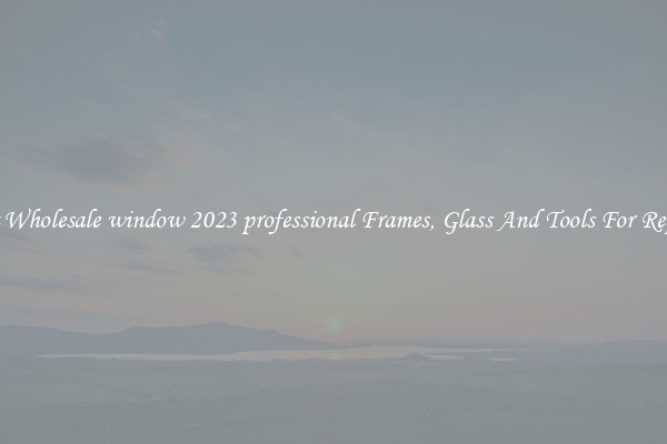 Get Wholesale window 2023 professional Frames, Glass And Tools For Repair
