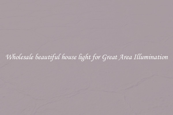 Wholesale beautiful house light for Great Area Illumination