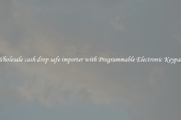 Wholesale cash drop safe importer with Programmable Electronic Keypad 