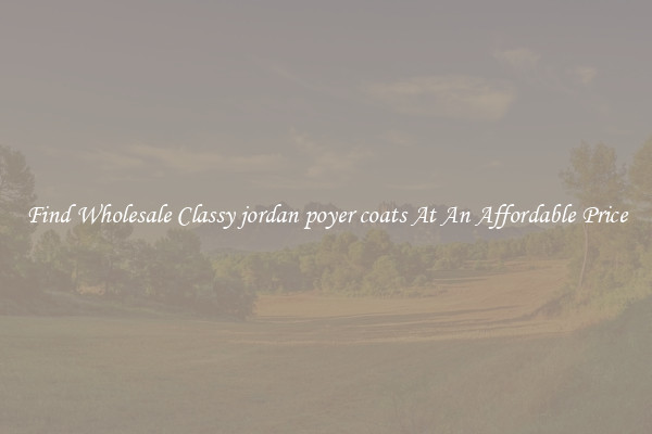 Find Wholesale Classy jordan poyer coats At An Affordable Price