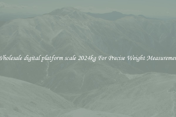 Wholesale digital platform scale 2024kg For Precise Weight Measurement